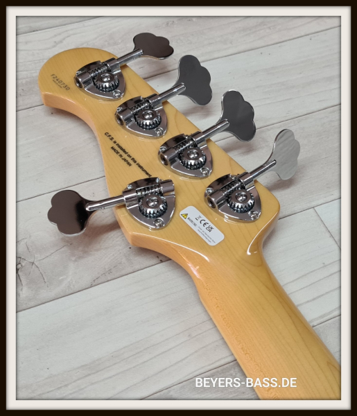FGN Neo Classic JB-100 5-String, Vintage Natural